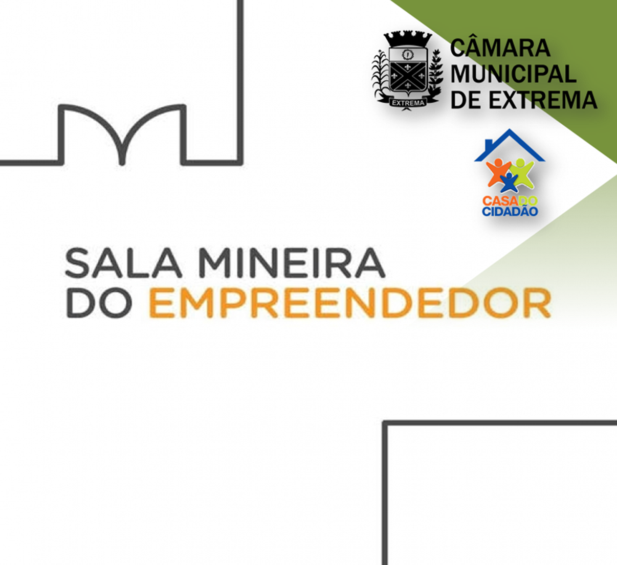 A Casa Do Cidad O E Sala Mineira Do Empreendedor Visam Parcerias