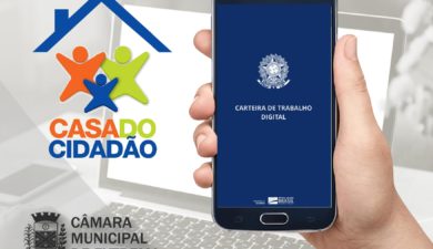 Casa do Cidadão auxilia no acesso à Carteira de Trabalho Digital