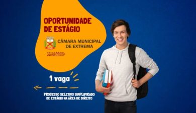 Câmara abre vaga de estágio de Direito