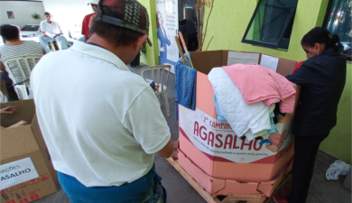 Continua a Campanha do Agasalho da Câmara. Participe!