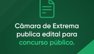 Publicado edital para o Concurso Público da Câmara de Extrema