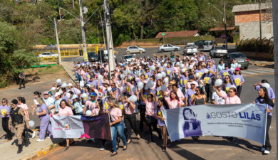 Prefeitura e Câmara se unem pelo fim da violência contra as mulheres na ‘Caminhada do Agosto Lilás’