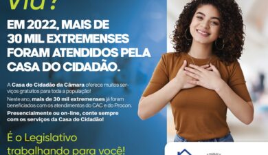 Balanço positivo marca o ano de 2022 da Casa do Cidadão em Extrema 