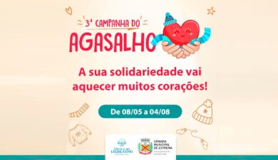 <strong>CÂMARA E ESCOLA DO LEGISLATIVO INICIAM HOJE 3ª EDIÇÃO DA CAMPANHA DO AGASALHO</strong>