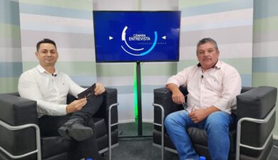 PRESIDENTE DA CÂMARA, SIDNEY SOARES CARVALHO PARTICIPA DO CÂMARA ENTREVISTA 