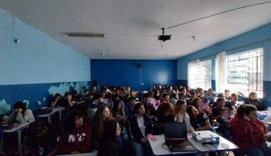 PROCURADORIA REALIZA PALESTRAS NAS ESCOLAS SOBRE VIOLÊNCIA CONTRA MULHER