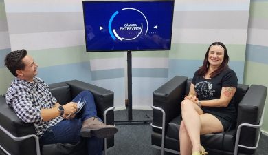 CÂMARA ENTREVISTA RECEBE CAMILA ALCOVÉR E SUA DANÇA NESTA QUARTA-FEIRA